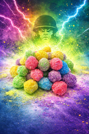 Freeze Dried Candy - Sour Burst Puffs