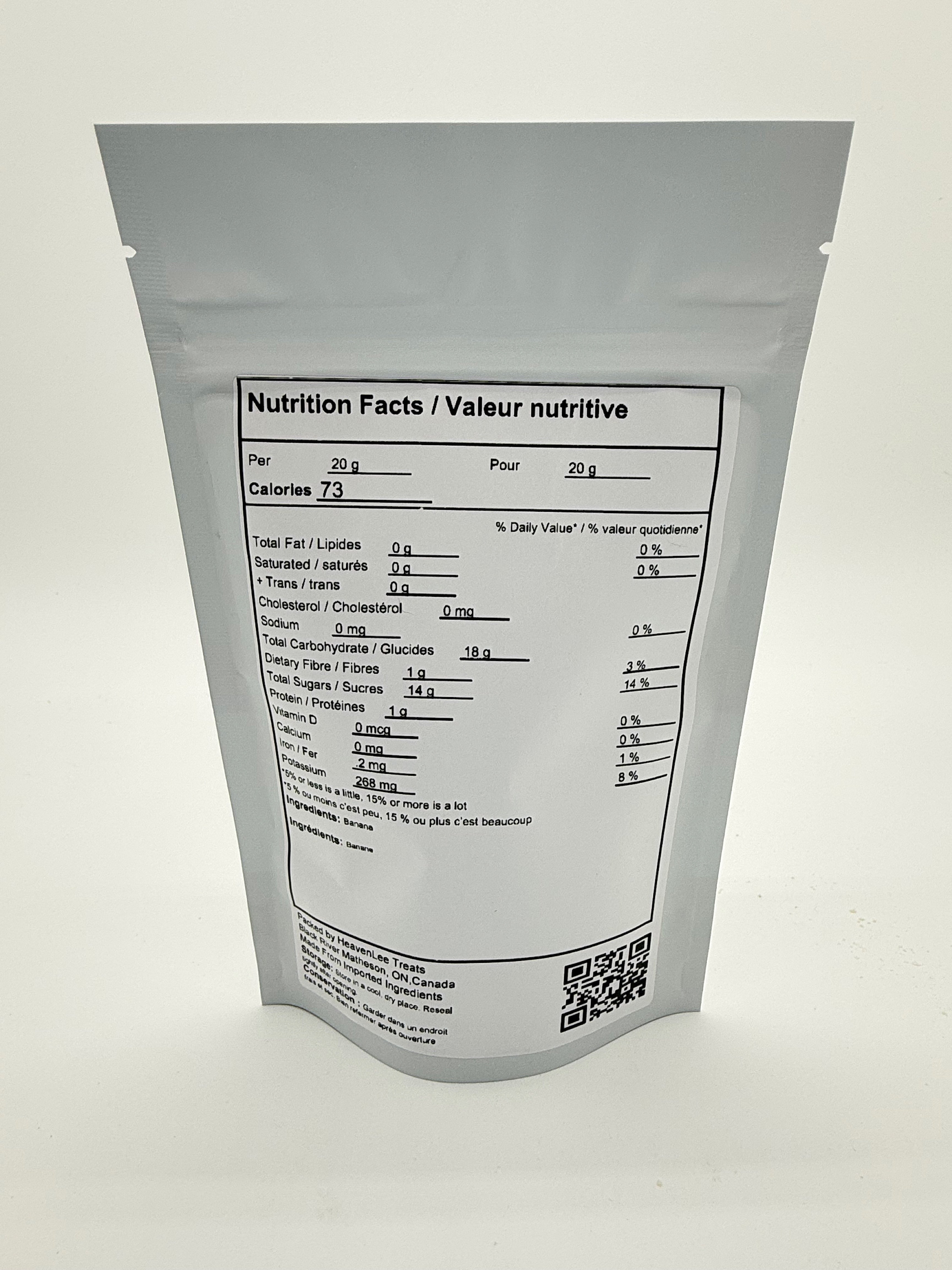 Freeze-Dried Fruit - Banana
