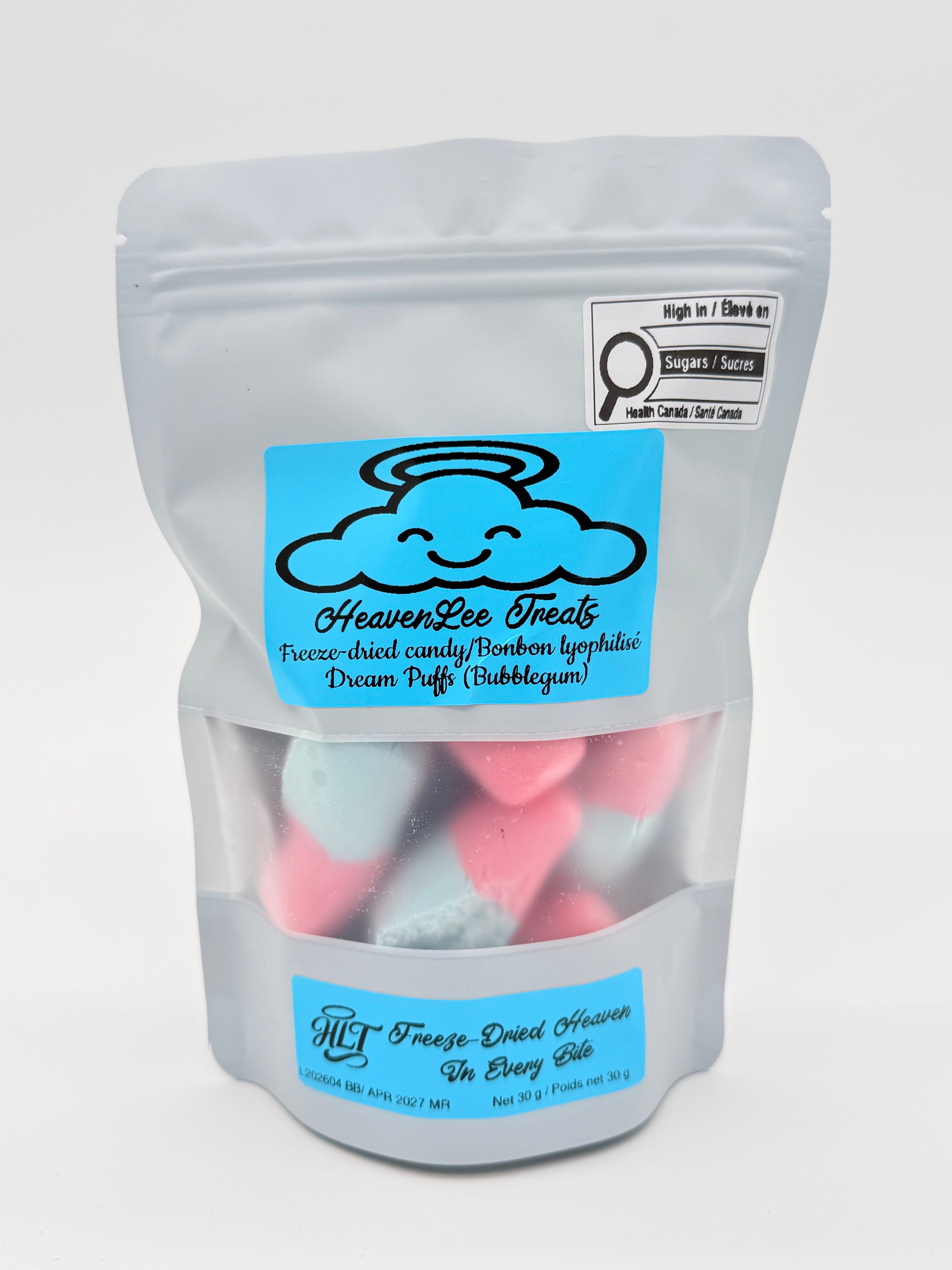 Freeze Dried Candy - Dreams Puffs Bubble Gum
