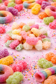Freeze Dried Candy - Cosmic Crunch Clouds Classic Fruit Flavour