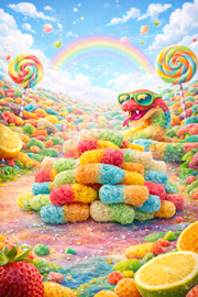 Freeze Dried Candy - Sour Serpents