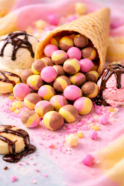 Freeze Dried Candy - Oasis Orbs Banana Split