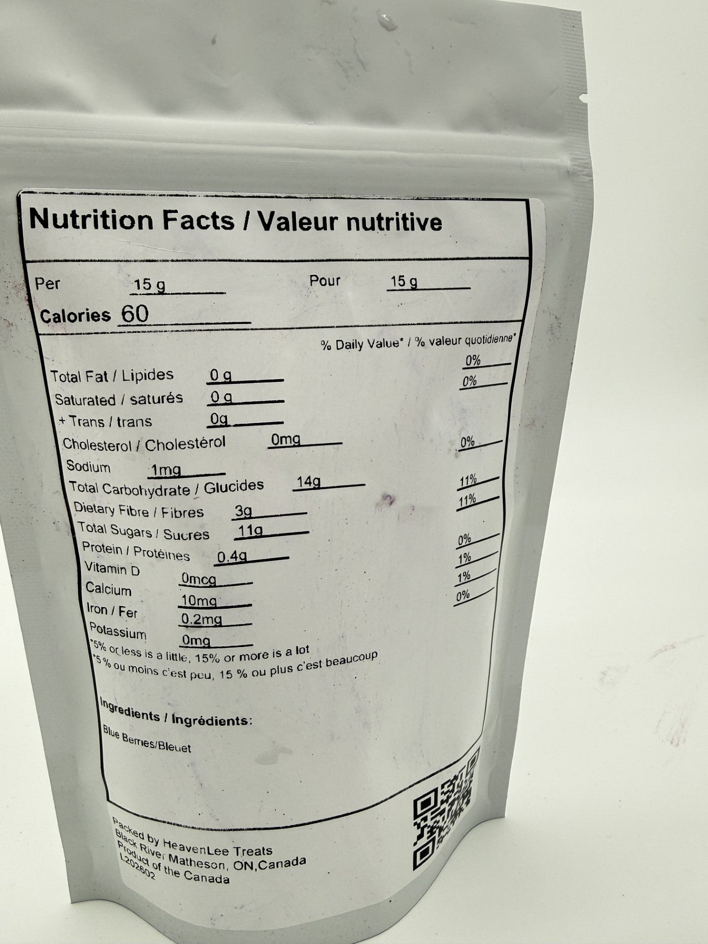 Freeze Dried Fruit Powder - Blueberry