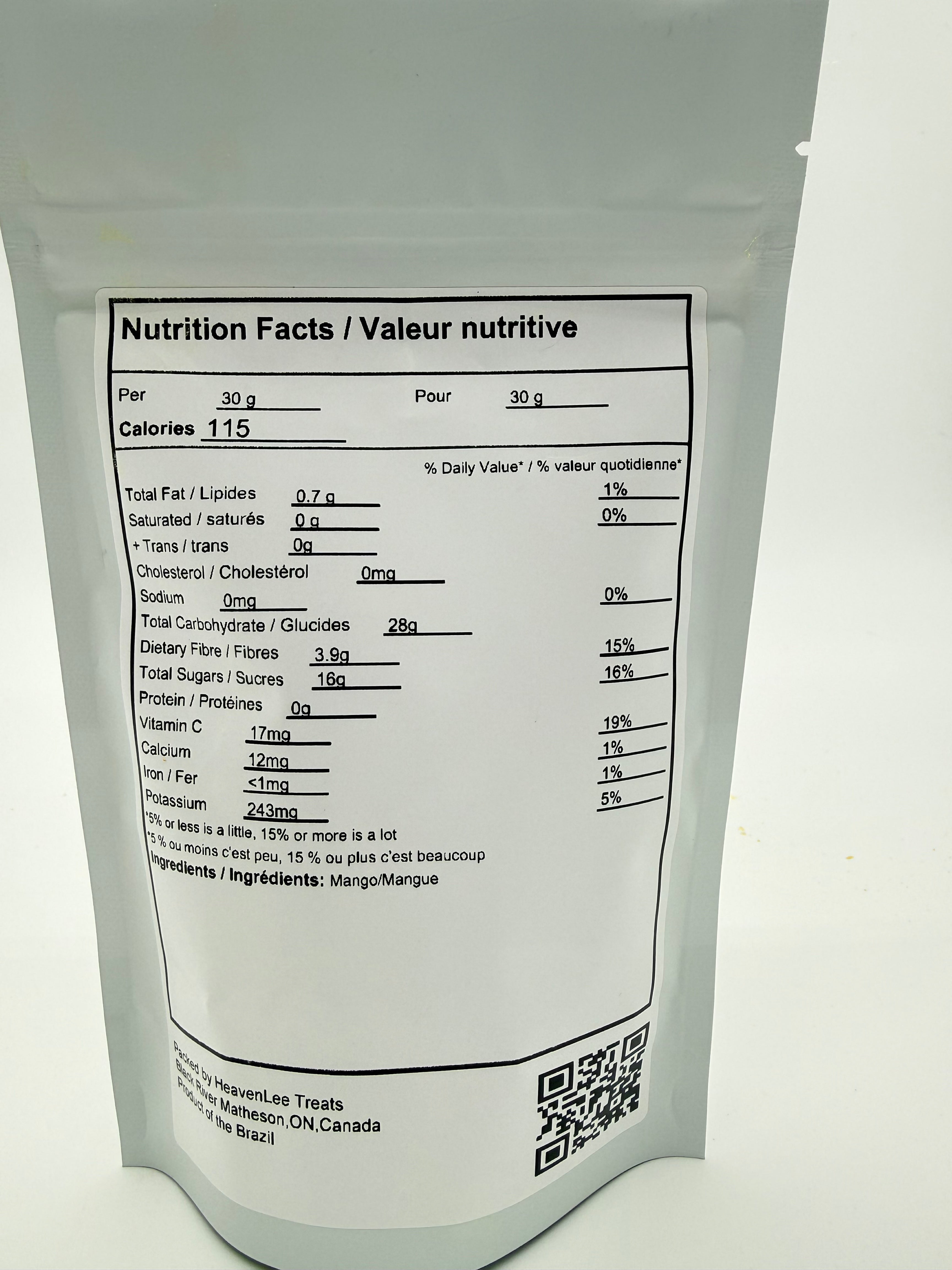 Freeze Dried Fruit Powder - Mango