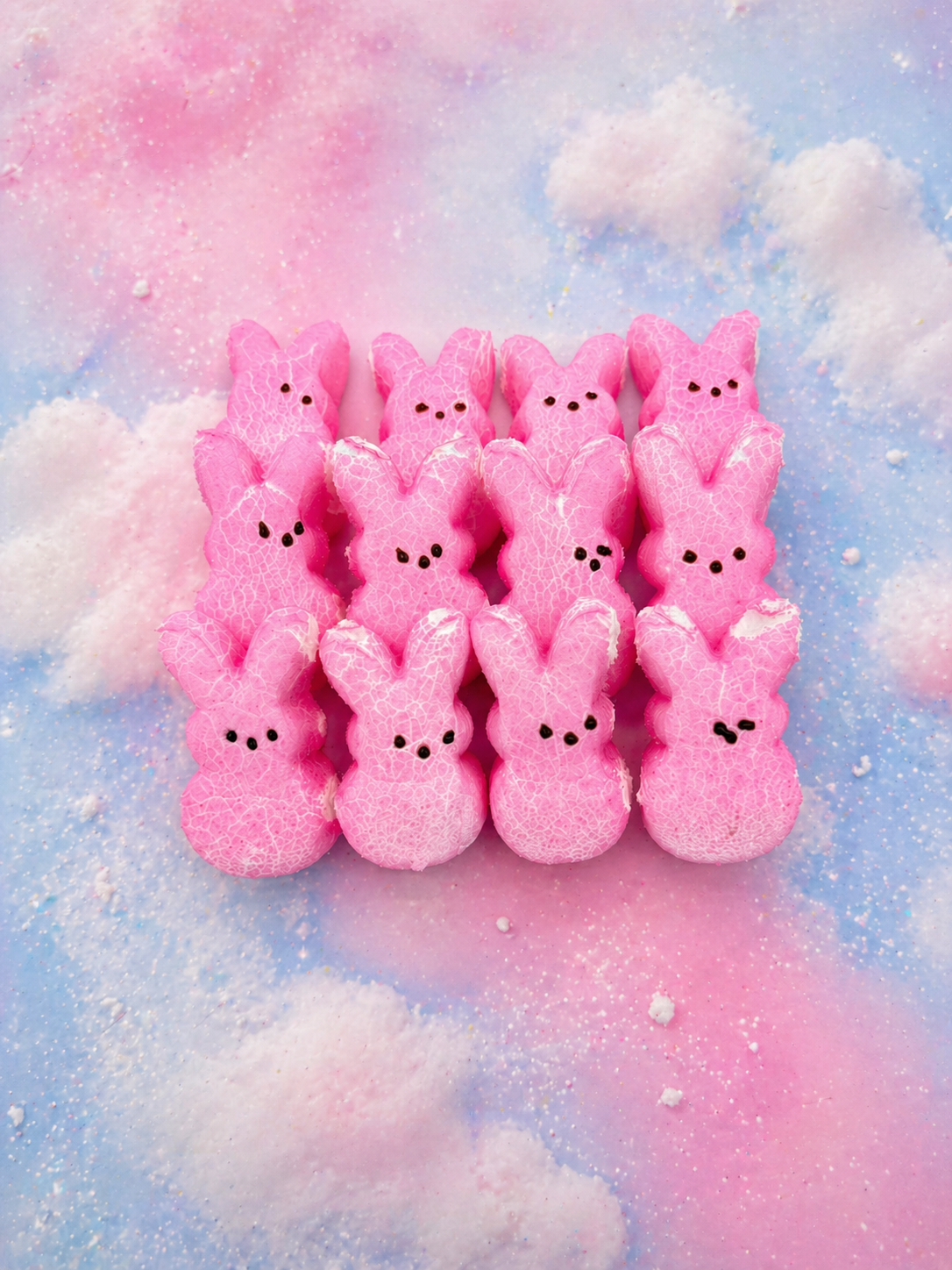 Freeze Dried Candy– Marshmallow Bunny Crunch Clouds