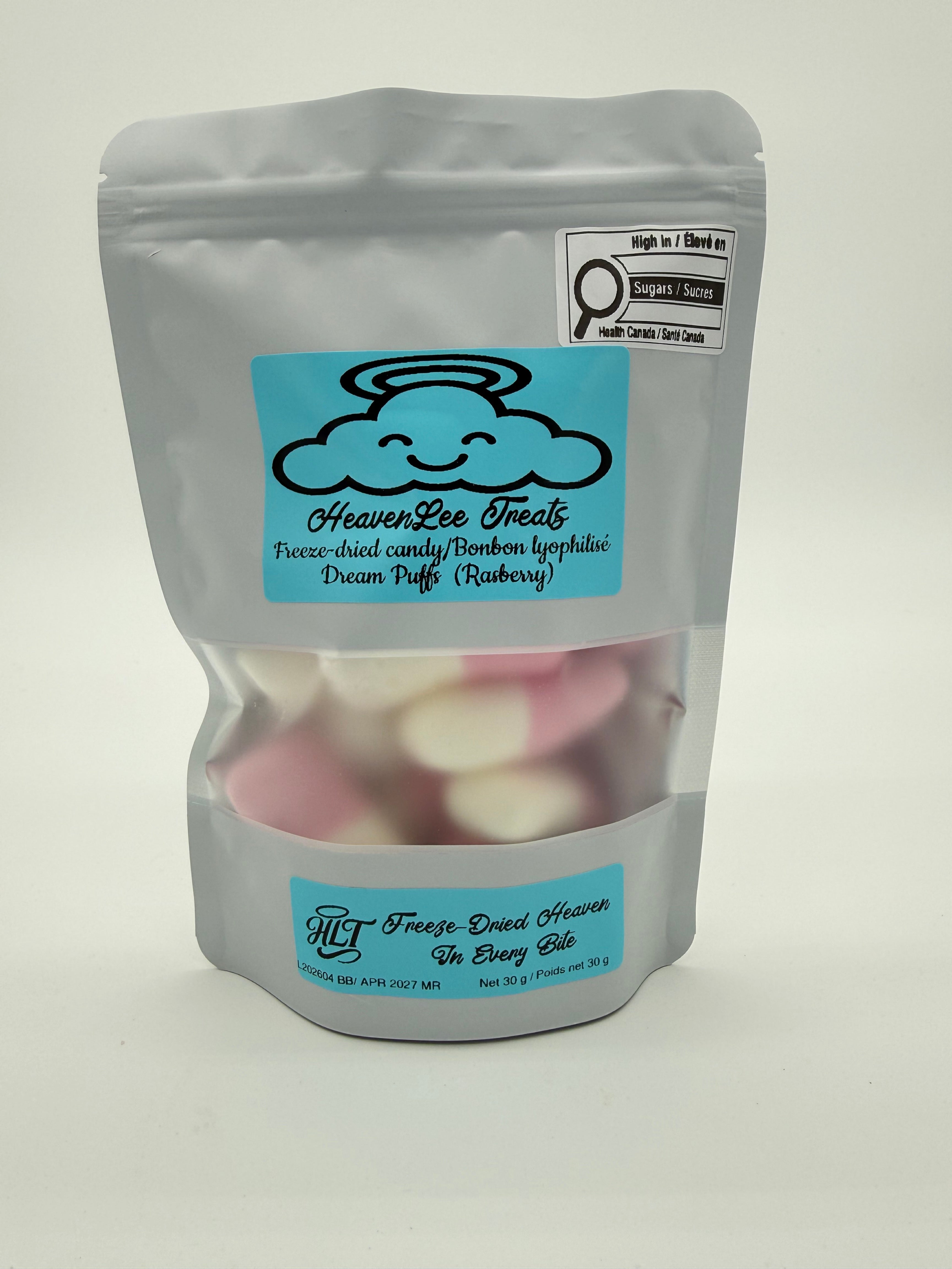 Freeze Dried Candy - Dreams Puffs Rasberry