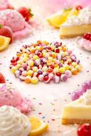 Freeze Dried Candy - Paradise Pebbles Dessert Flavoured
