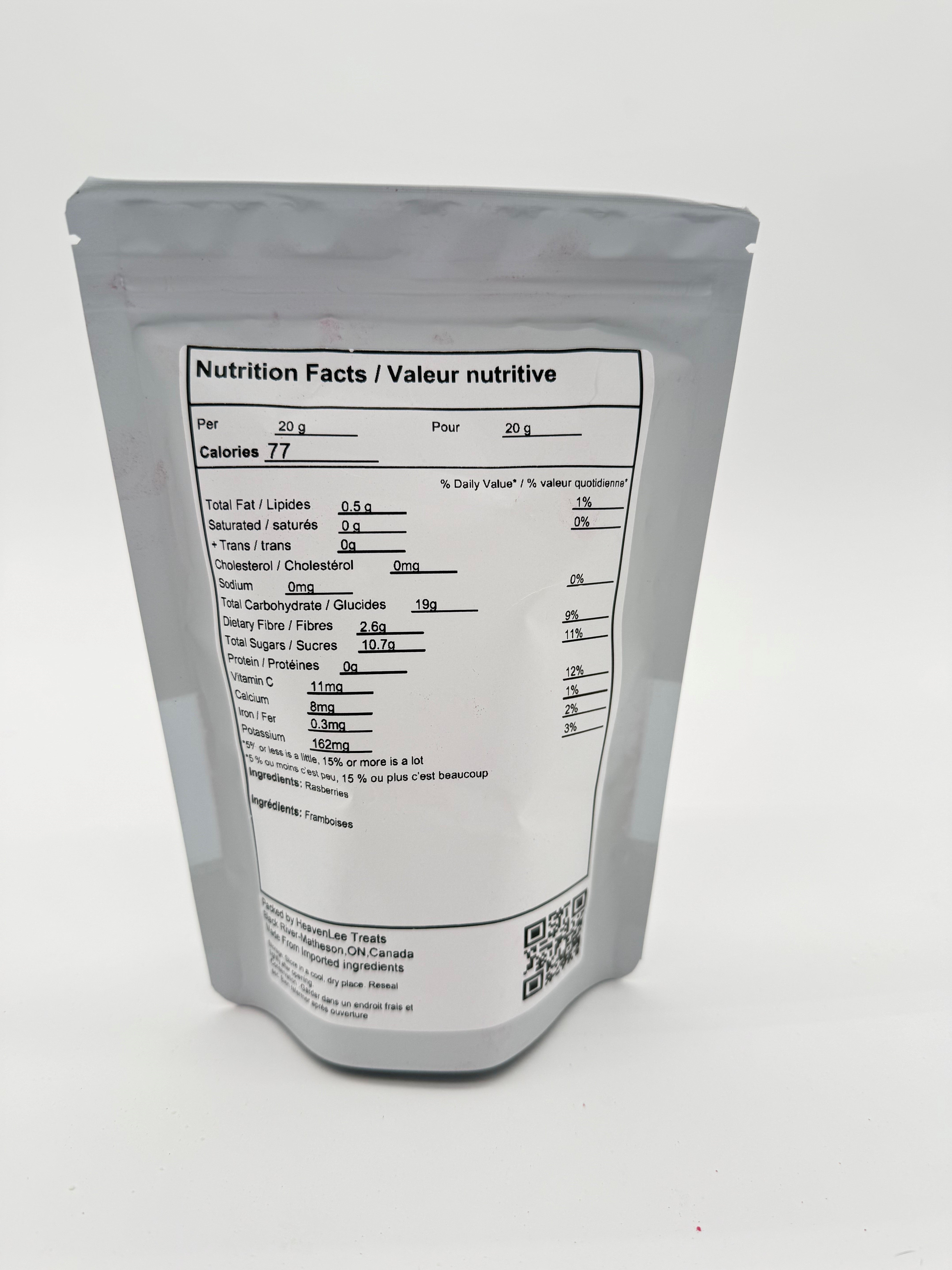 Freeze Dried Fruit Powder - Rasberry