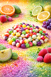 Freeze Dried Candy - Paradise Pebbles Sour Fruit Flavour