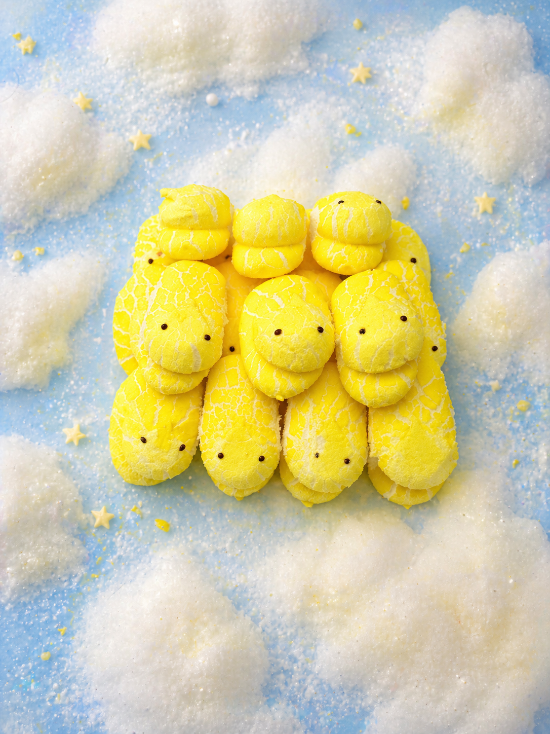 Freeze Dried Candy– Marshmallow Chick Crunch Clouds
