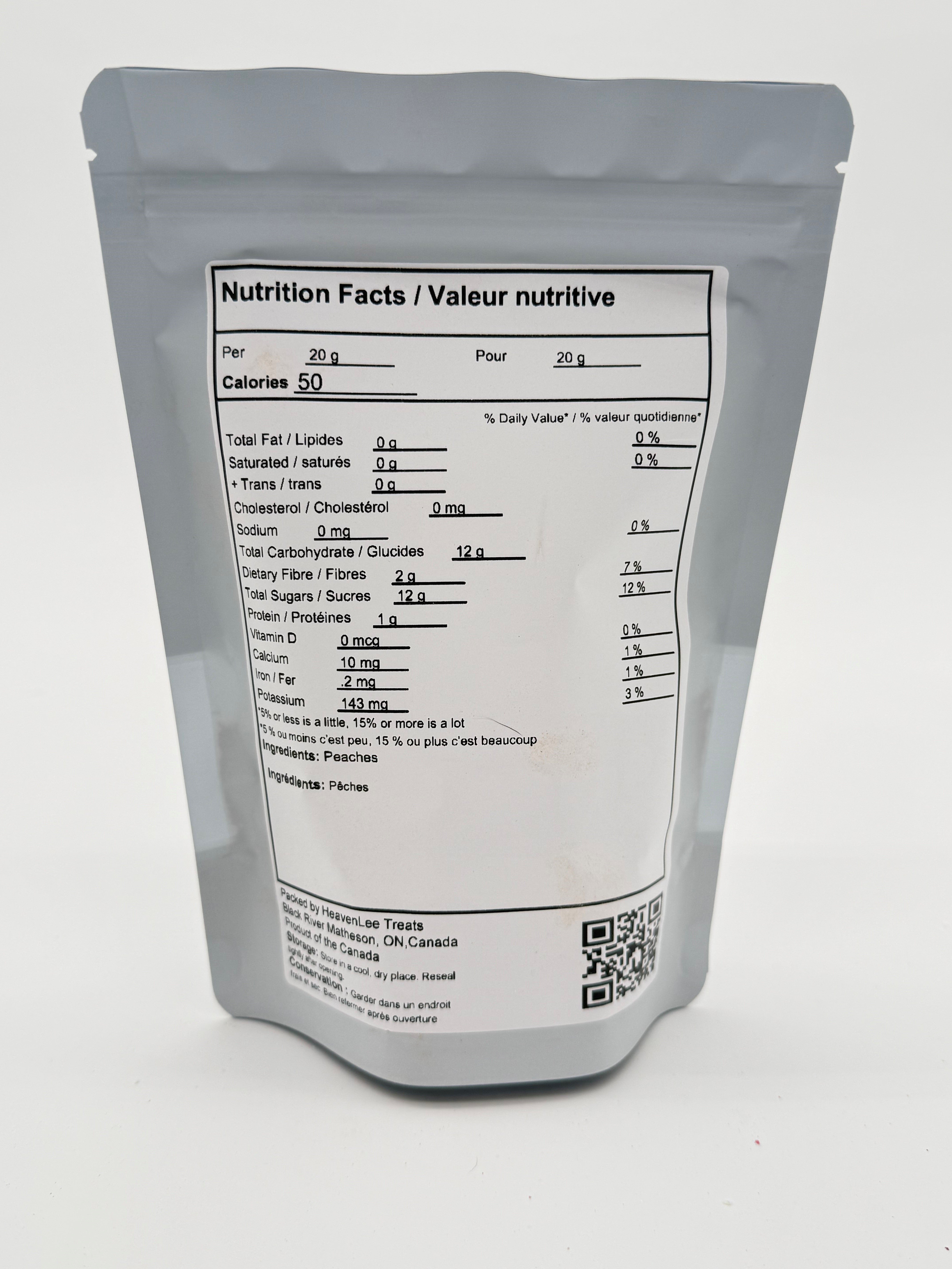 Freeze Dried Fruit Powder - Peaches